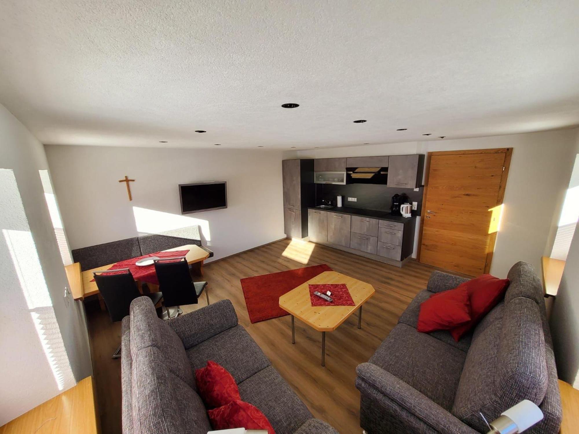 Rosa'S Ferienhaus Ferienwohnung Rote Flueh Grän Exteriör bild